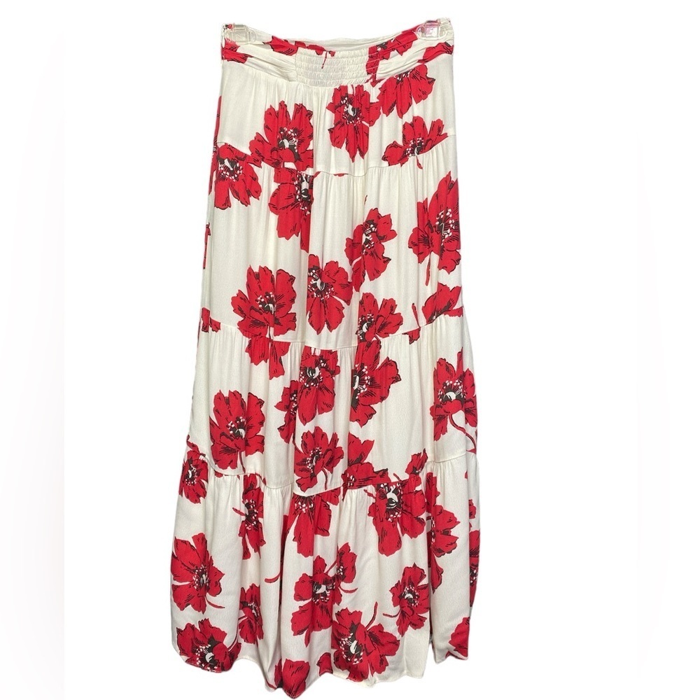 Ba&Sh Kondo Floral Midi Skirt View 3